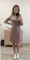 V by Very Cold Shoulder Ribbed Mini dress