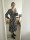 V by Very Striking Leaf Print Tie Side Jersey Midi...